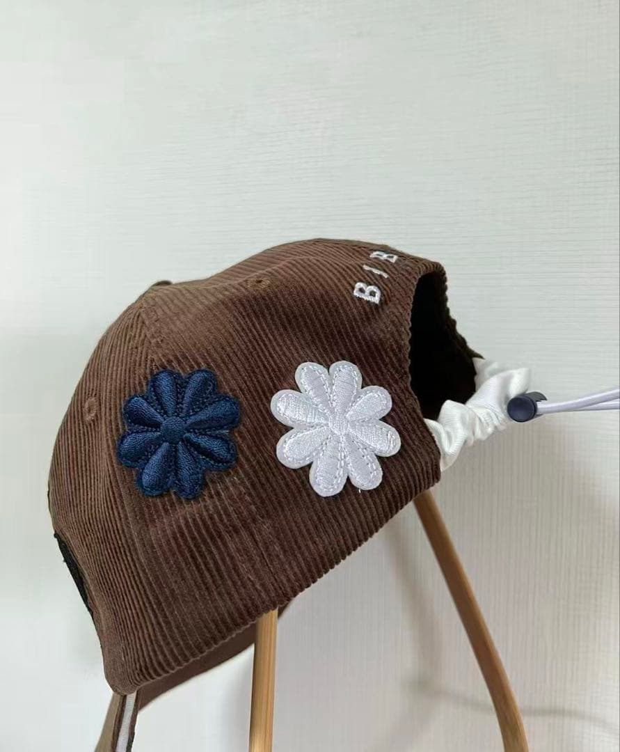 Bibiy ビビィ 茶色 ブラウン キャップ 帽子 正規品