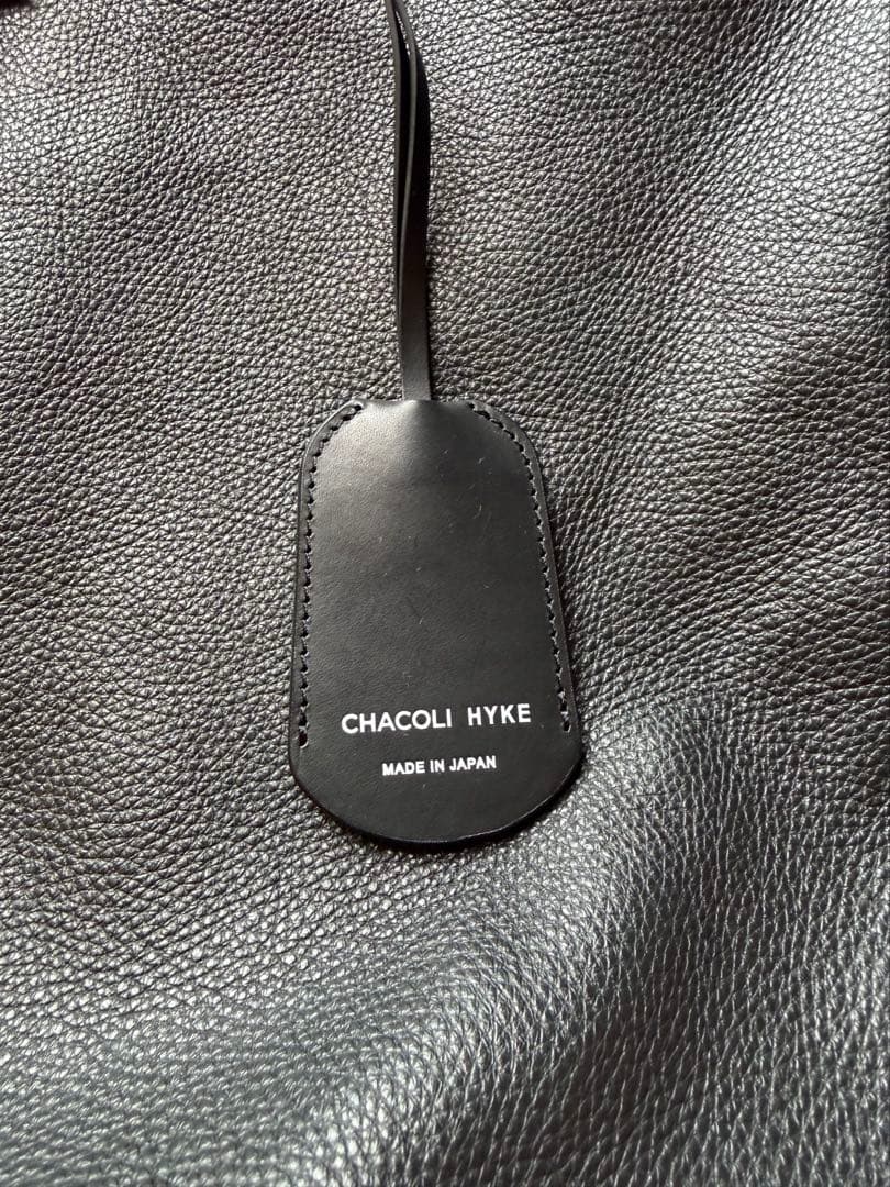 HYKE × CHACOLI トートバッグ ブラック　新品未使用