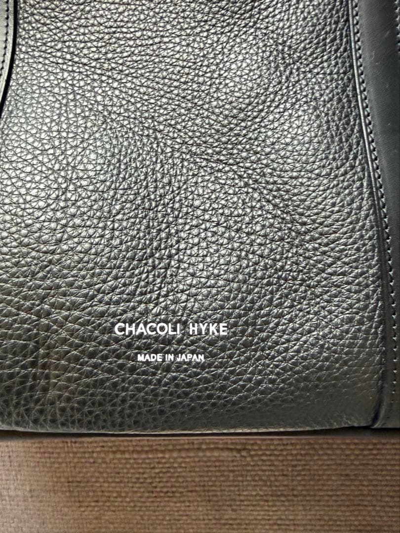 HYKE × CHACOLI トートバッグ ブラック　新品未使用