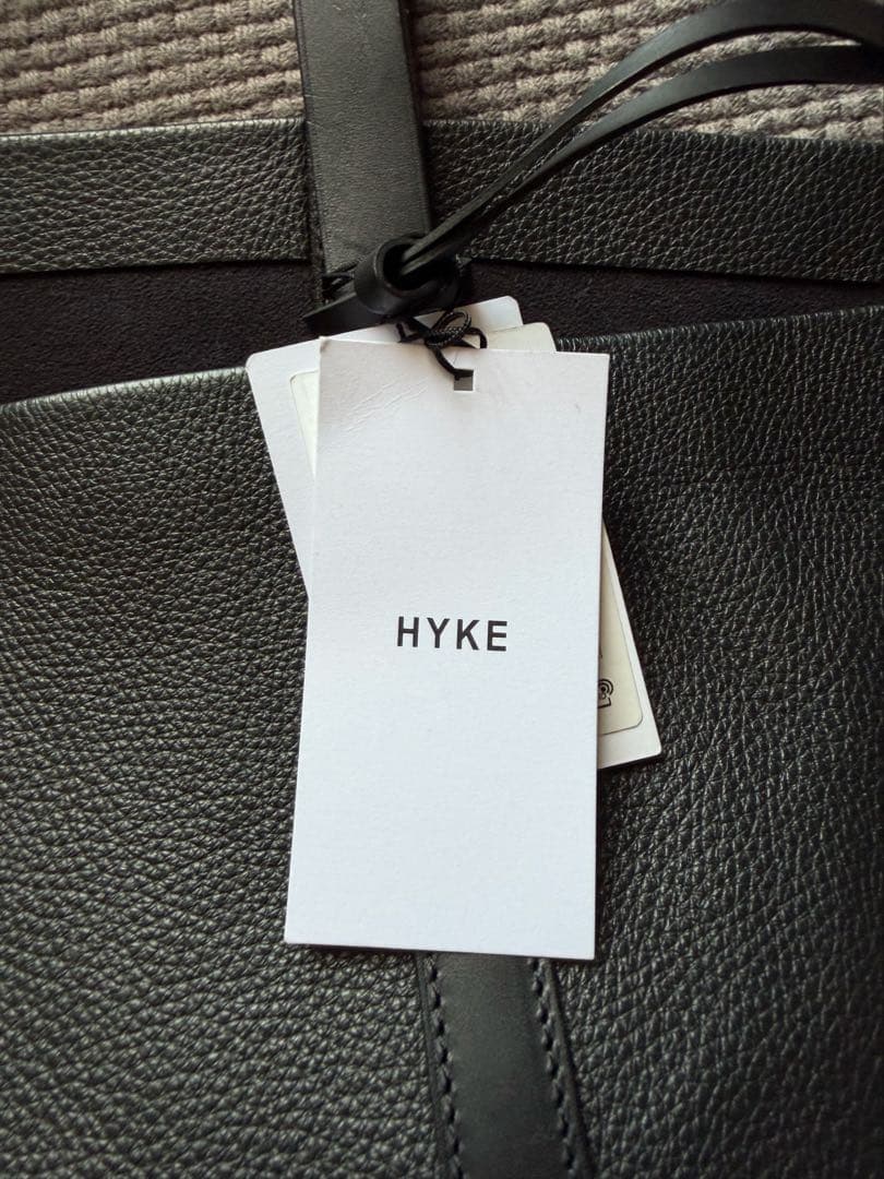HYKE × CHACOLI トートバッグ ブラック　新品未使用