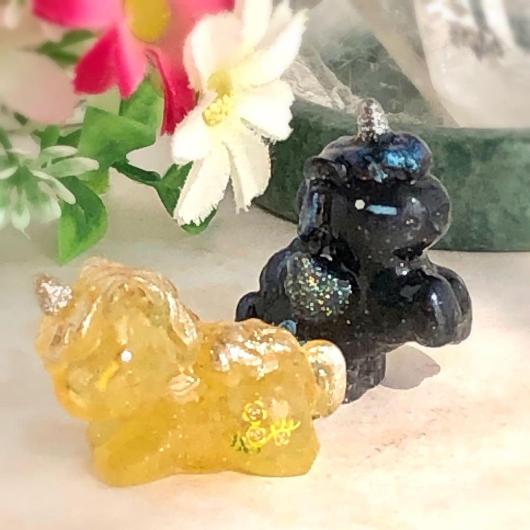 シトリン☆ミニUNICORN✨オルゴナイト