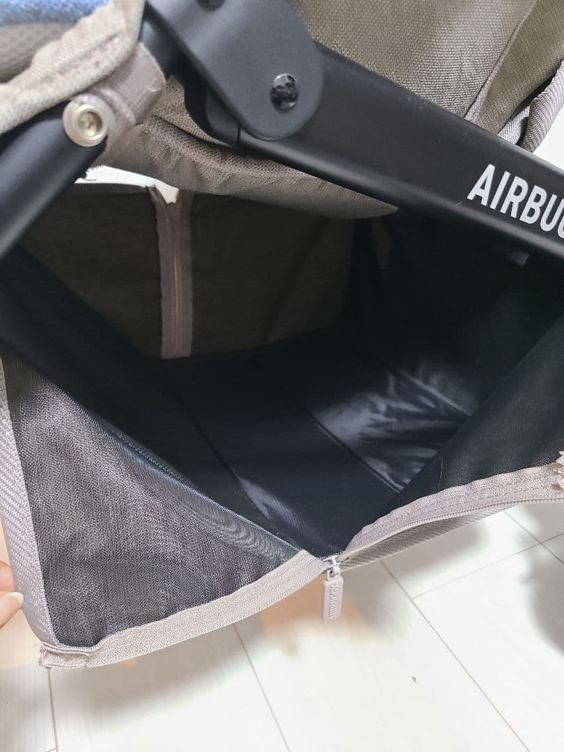 【使用頻度少なめ美品】エアバギー ココブレーキEX フロムバース　ナイルブルー