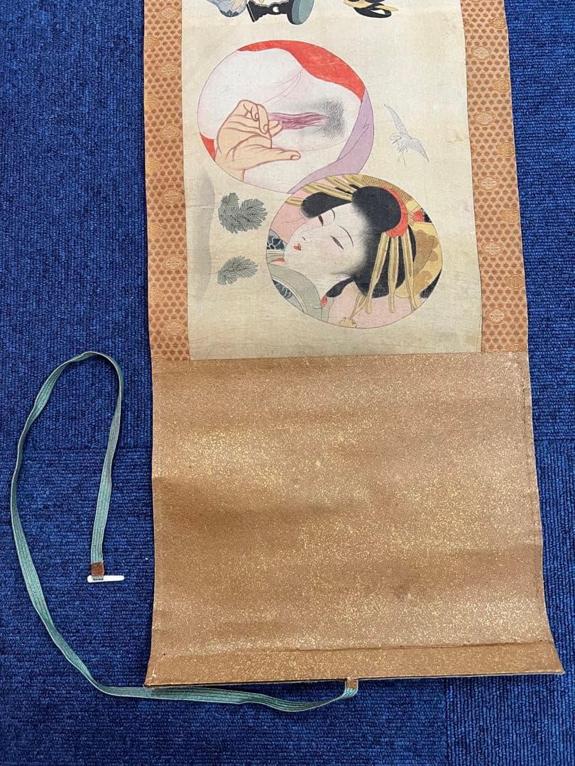 1466  骨董　古美術　春画　巻物　希少　時代物