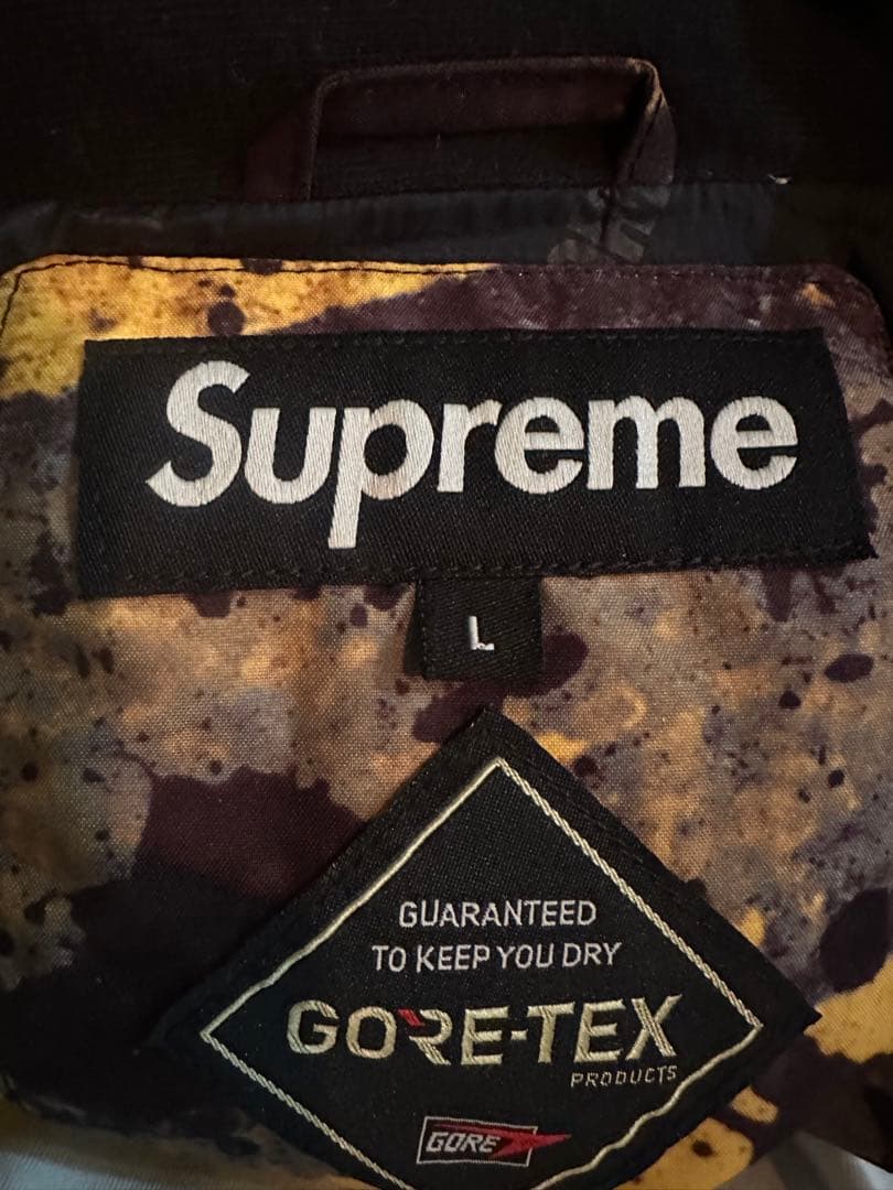 Supreme GORE-TEX ハーフジップジャケット L