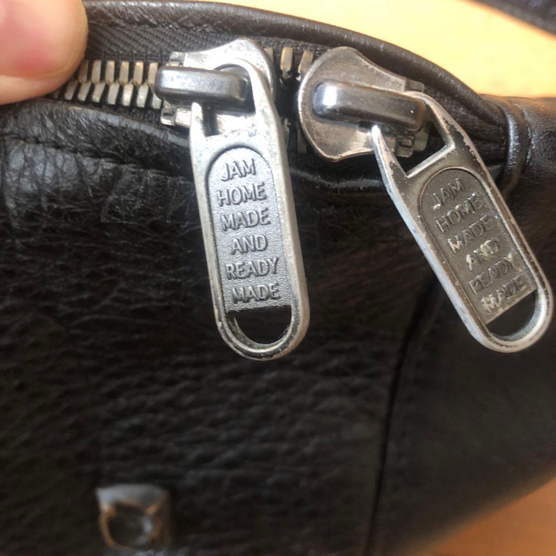 jam  made黒レザーボディバッグ500ml4本入ります