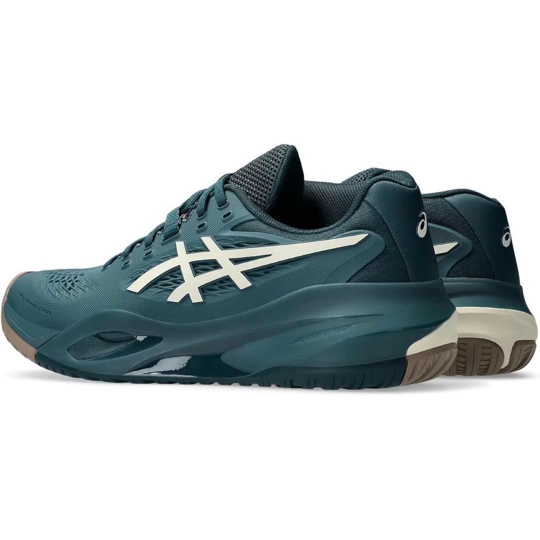 [アシックス]テニスシューズ GEL-RESOLUTION X グリーン27.0