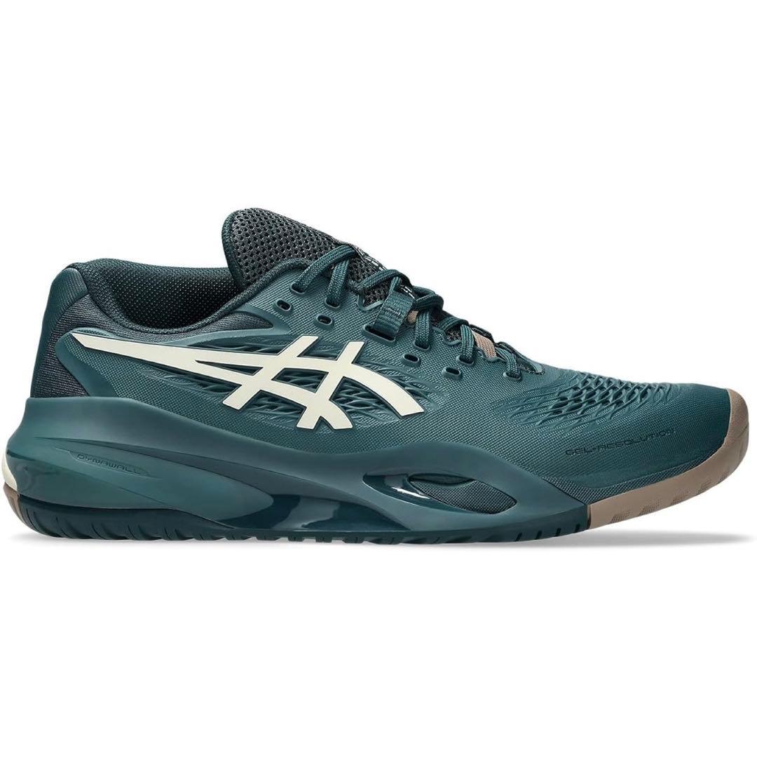 [アシックス]テニスシューズ GEL-RESOLUTION X グリーン27.0