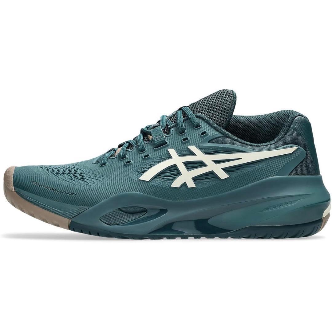 [アシックス]テニスシューズ GEL-RESOLUTION X グリーン27.0