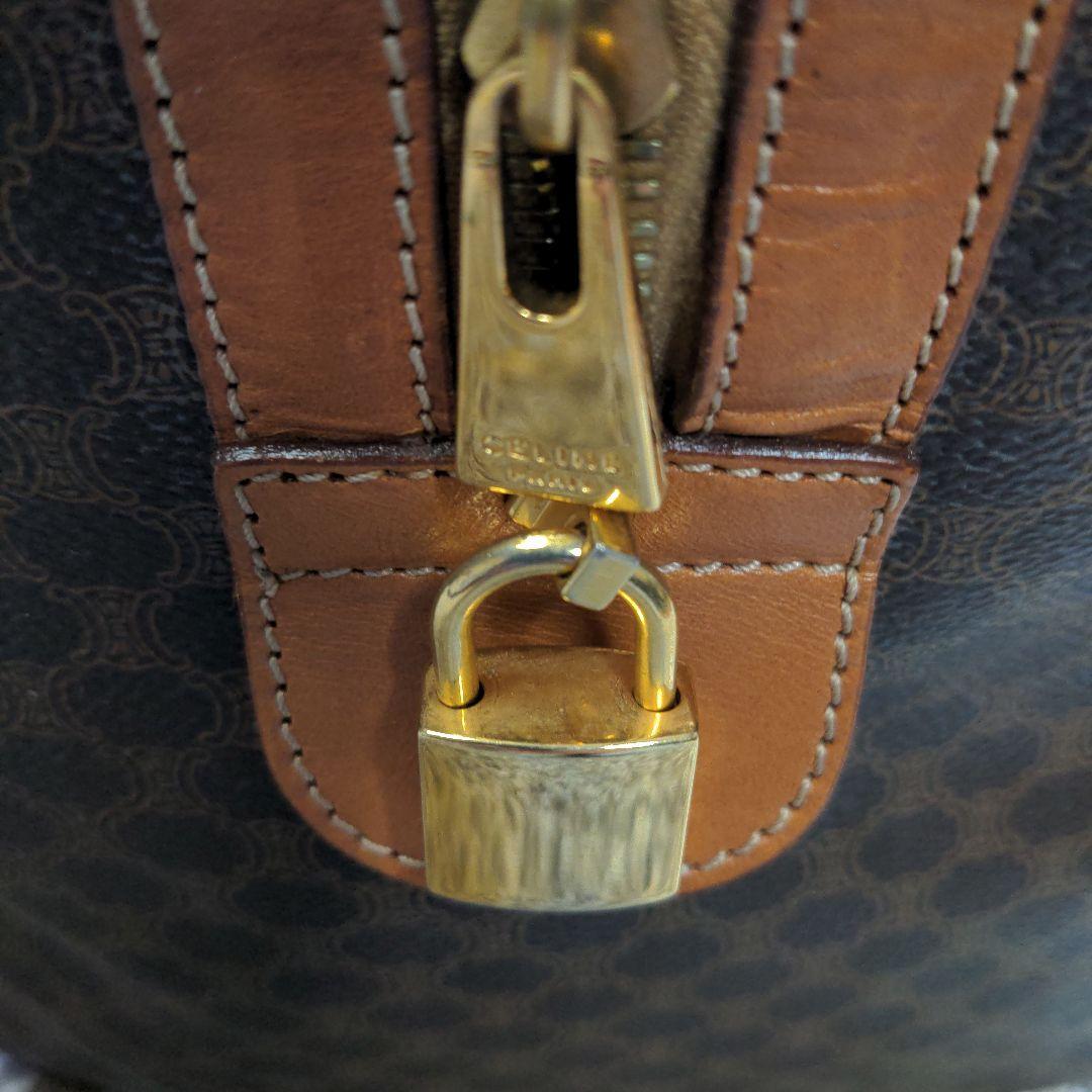 オールドセリーヌ　ボストンバッグ　CELINE マカダム