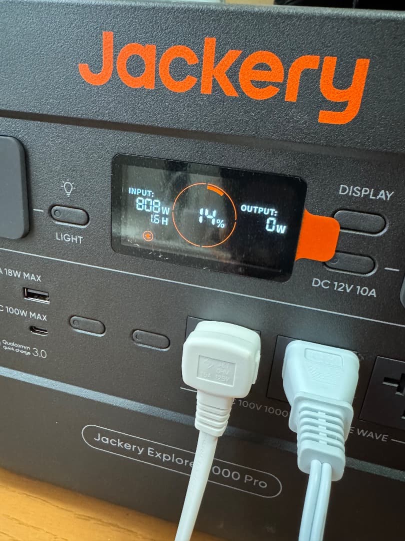 【未使用品】Jackery ポータブル電源 1000 Pro 稼動確認済み