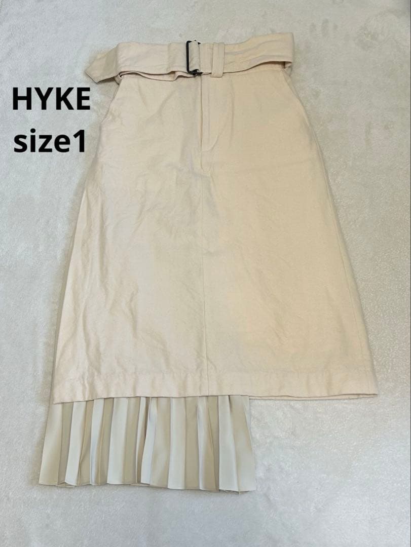HYKE プリーツスカート サイズ1 未使用