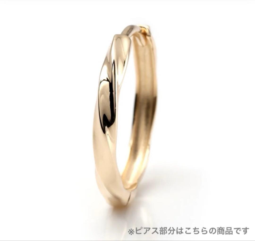 AVALANCHE 10K フープピアス イエローゴールド