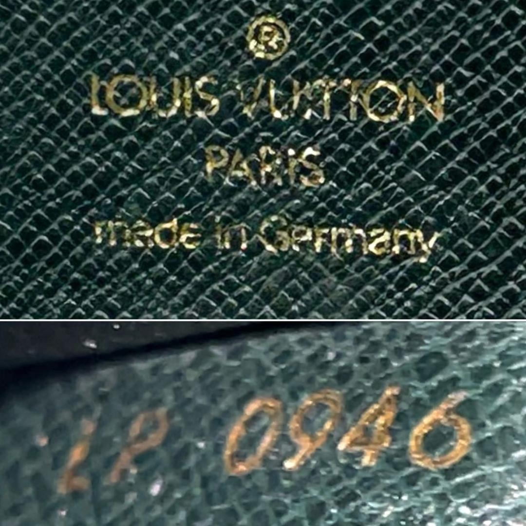 【極美品】ルイヴィトン ケース タイガ キュヴェット 深緑