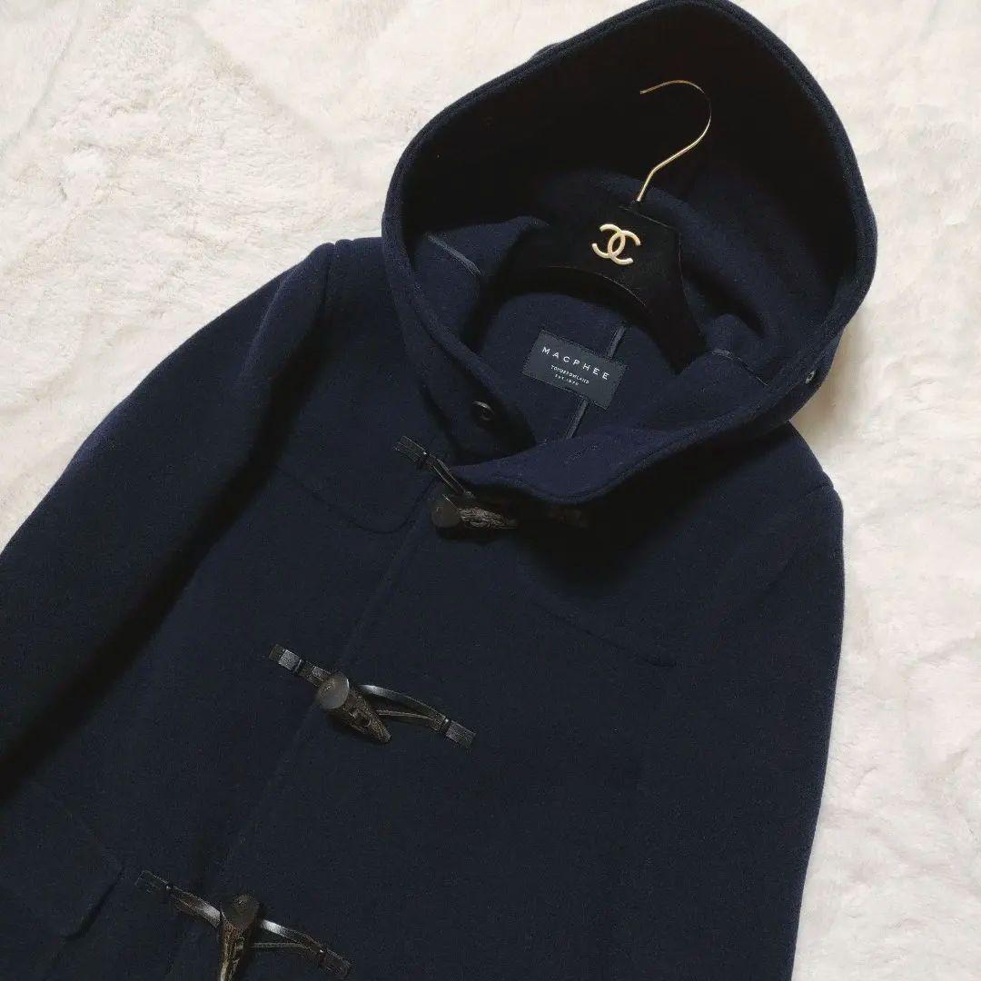 新品同様 ✨MACPHEE ✨マカフィー　ダッフルコート　ウールロングコート