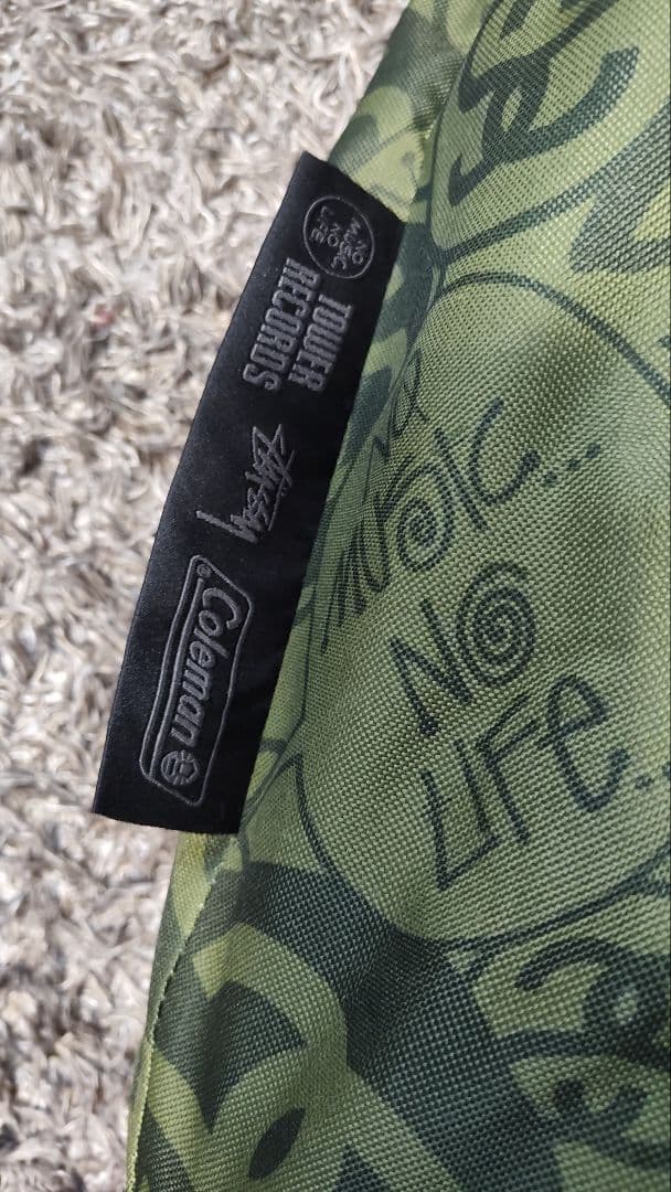 Stussy x Colemanタワレコ アウトドアチェア