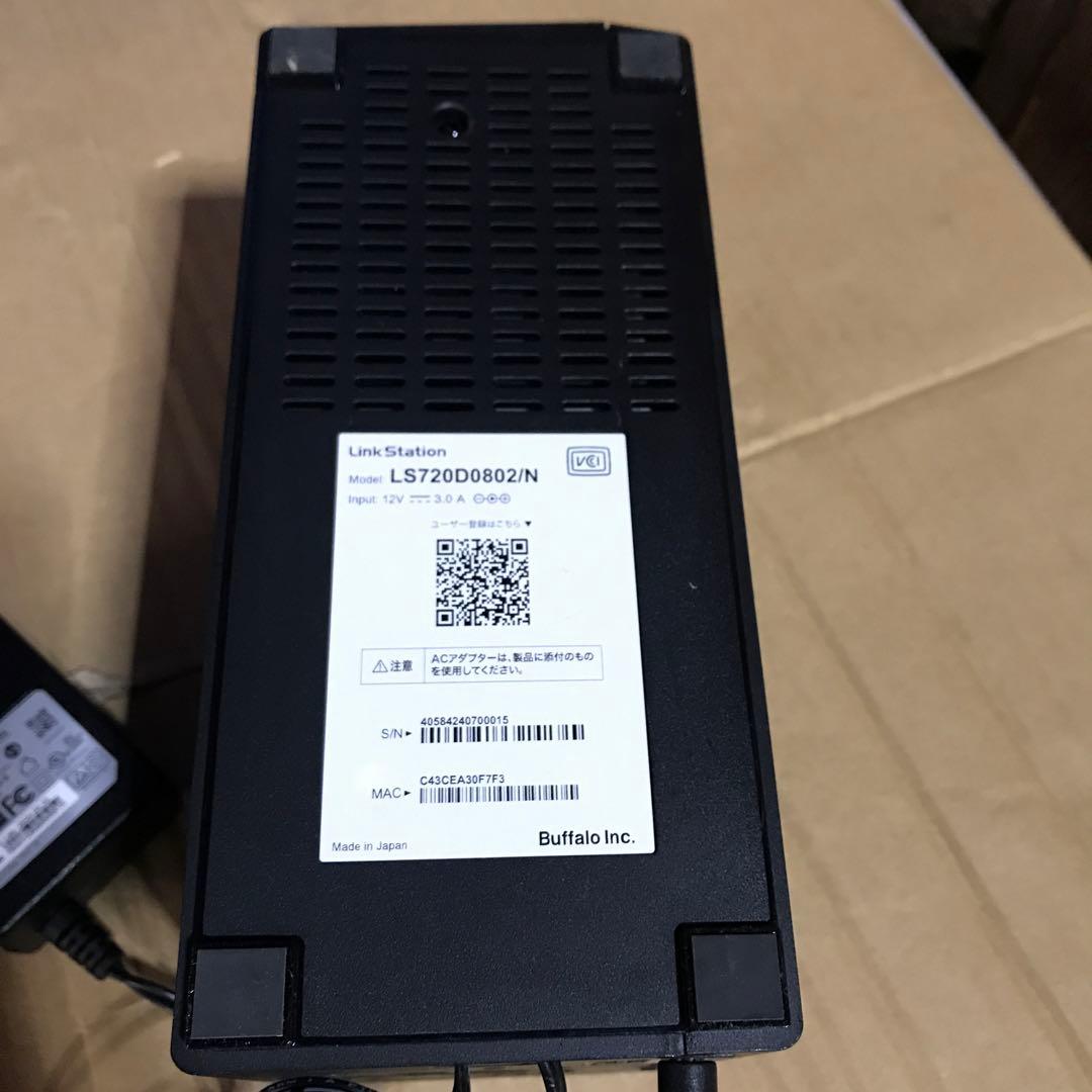 BUFFALO リンクステーション LS720D0802 ジャンク