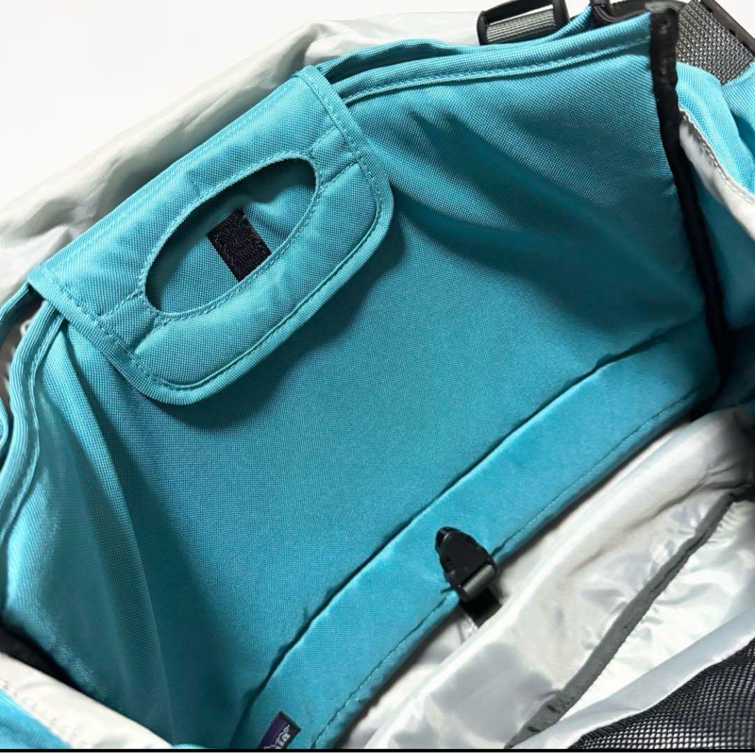 Patagonia HalfMass ターコイズブルー PCバッグ付　ハーフマス