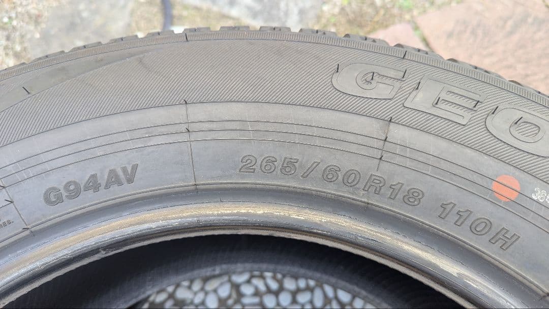 【山中たくや】Geolandar G94 265/60r18