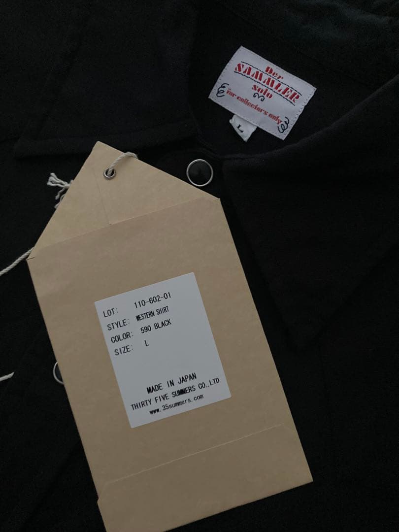 G*d様 DSS×TheThreeRobbers WESTERN SHIRT