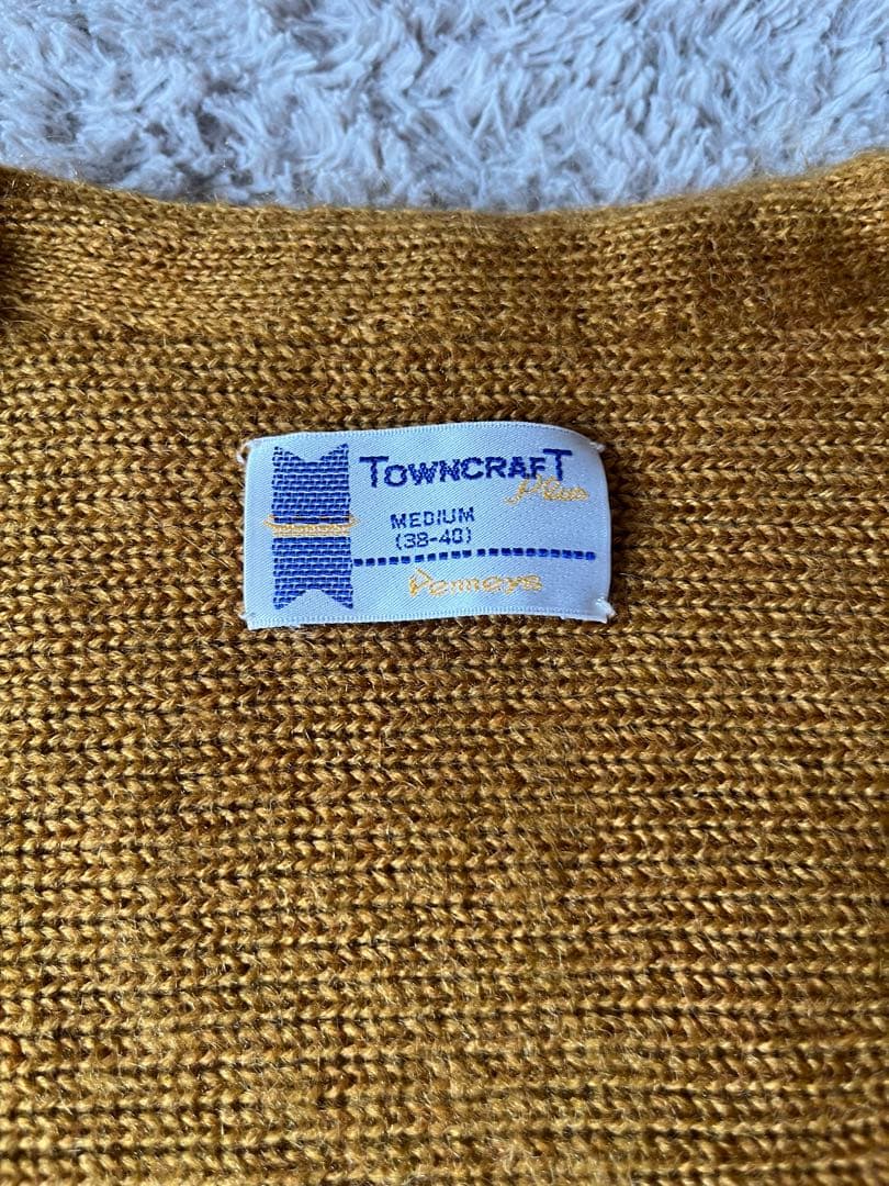 towncraft モヘアカーディガン