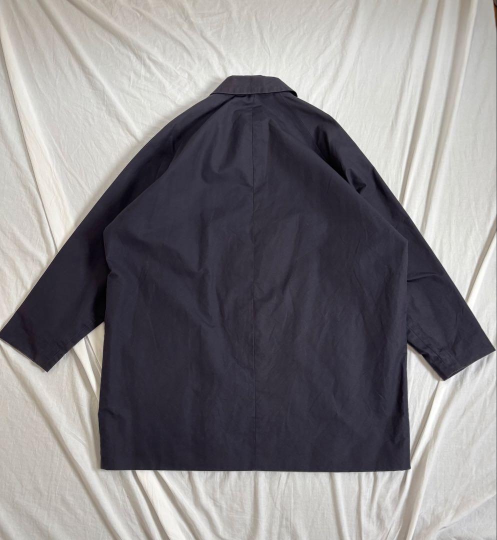 casey casey H WAX コート ネイビー 美品