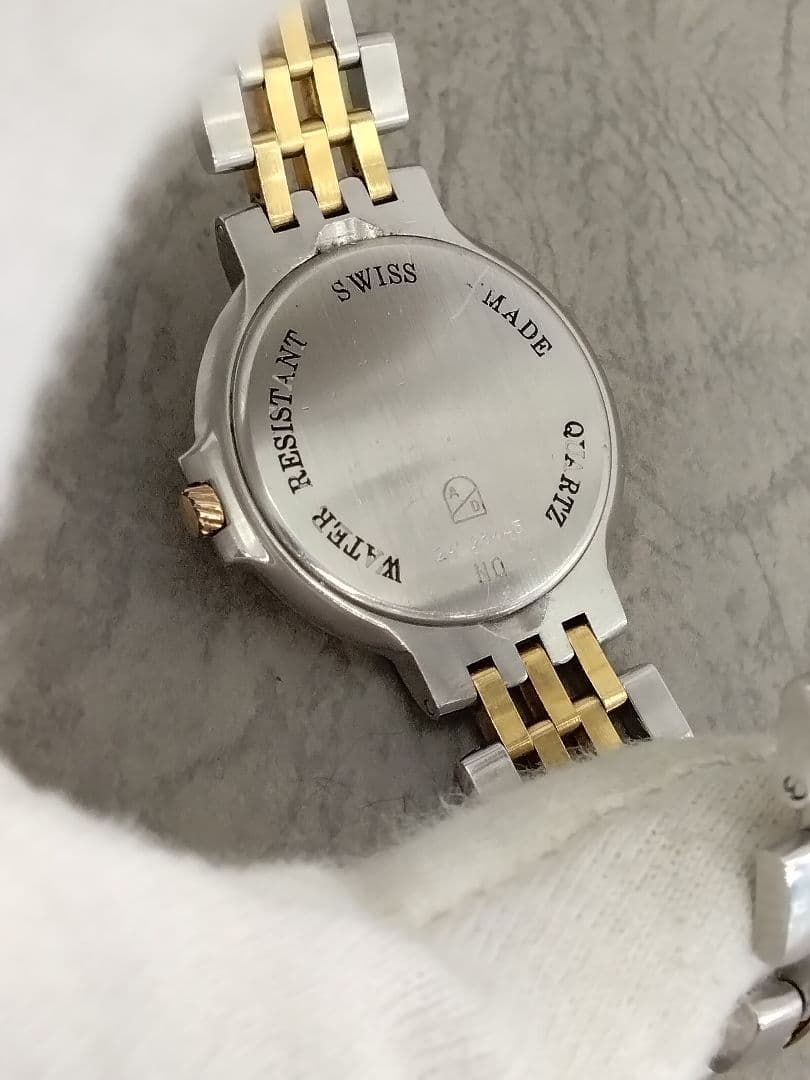 dunhill　Elite　K18/SSダイヤモンド腕時計　　中古品