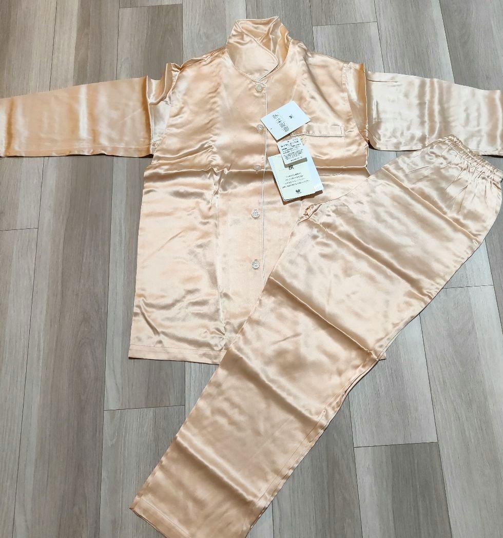 Wacoal シルクパジャマセット ベージュ