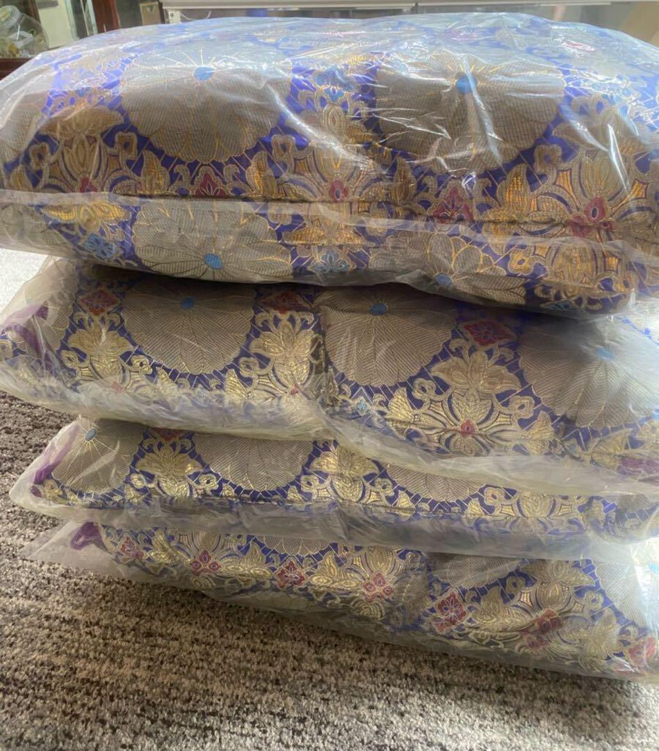 4枚★未使用★仏前座布団御前座布団 ★仏前専用 仏壇 お盆用品 仏具用品