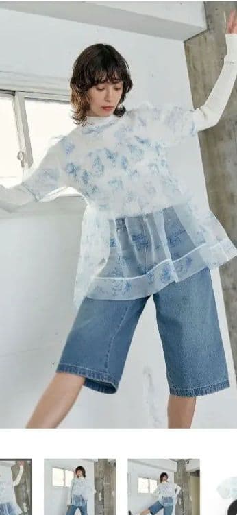 poppy あさぎーにょ　トップス