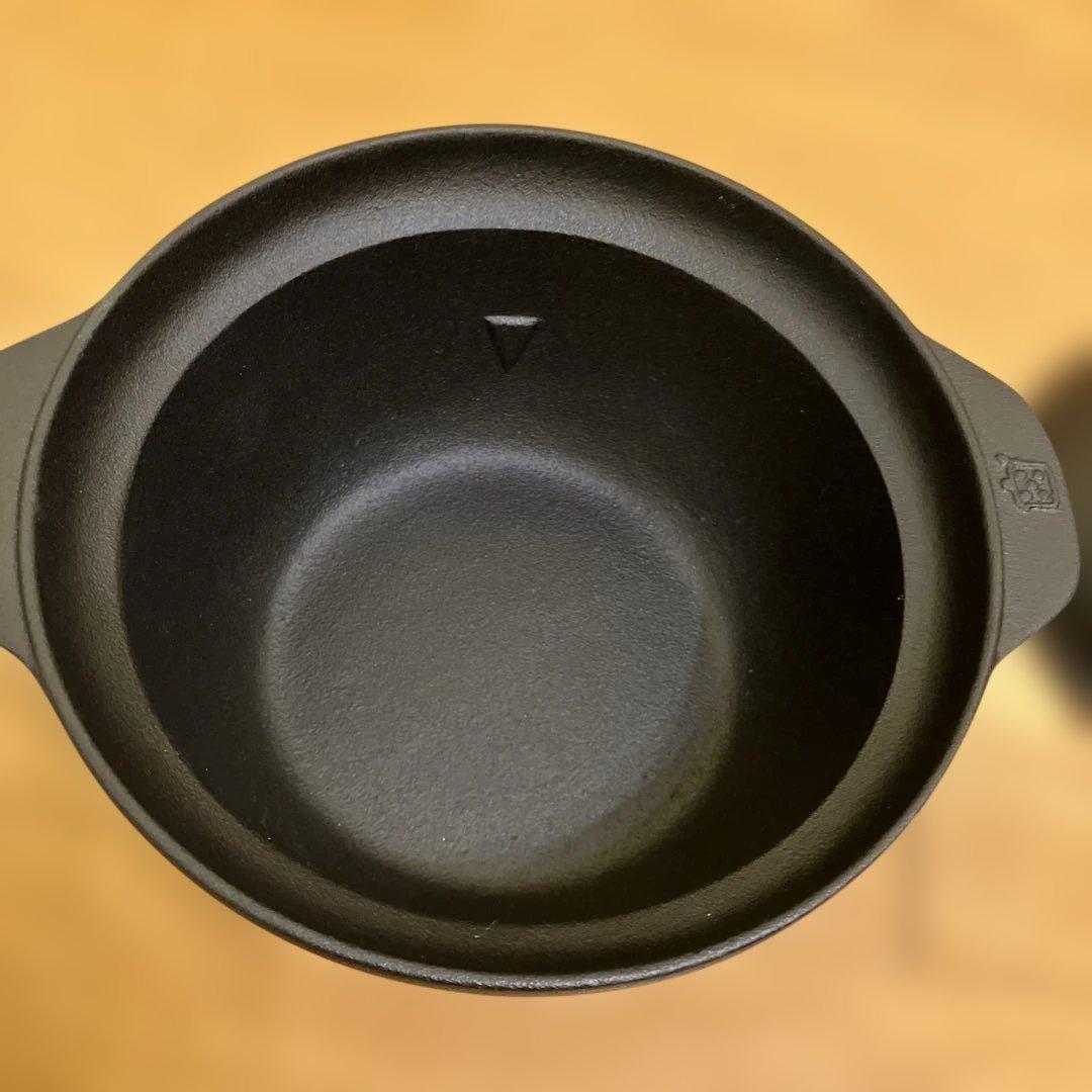 Tosh　栗原はるみ　南部鉄器　ごはん鍋　2合炊き　IH可