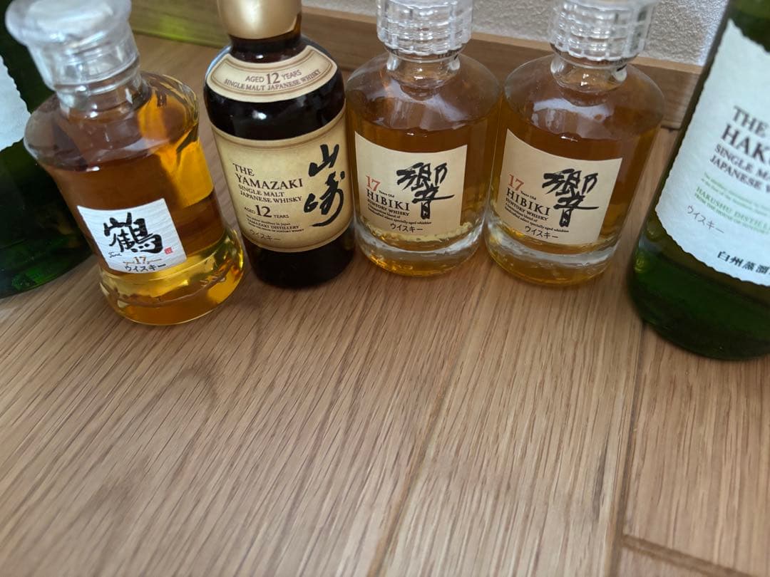 日本のウイスキーセット 山崎12年 響17年 他