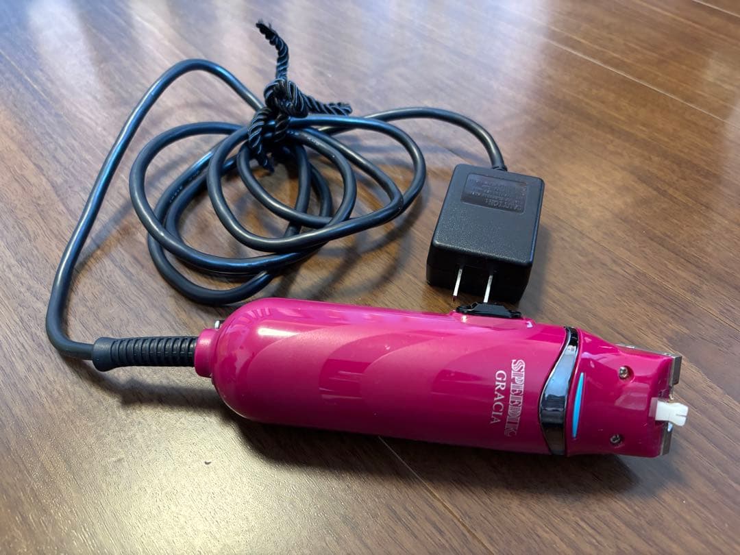 スピーディク 電気バリカン グラシア GRACIA ピンク替刃1,2,3,6mm