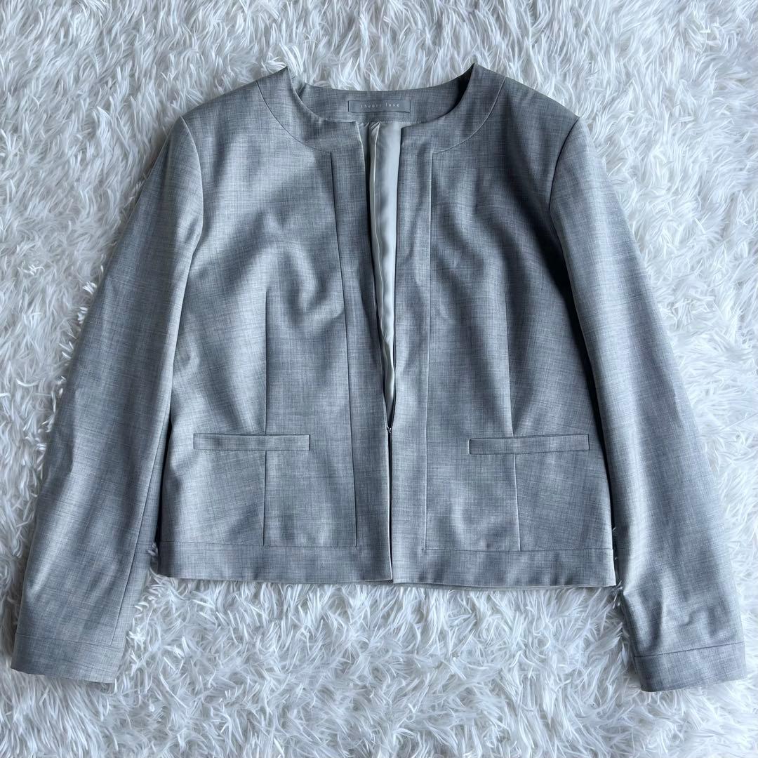 【高級】 セオリーリュクス EXECUTIVE パンツスーツ 大きいサイズ 44