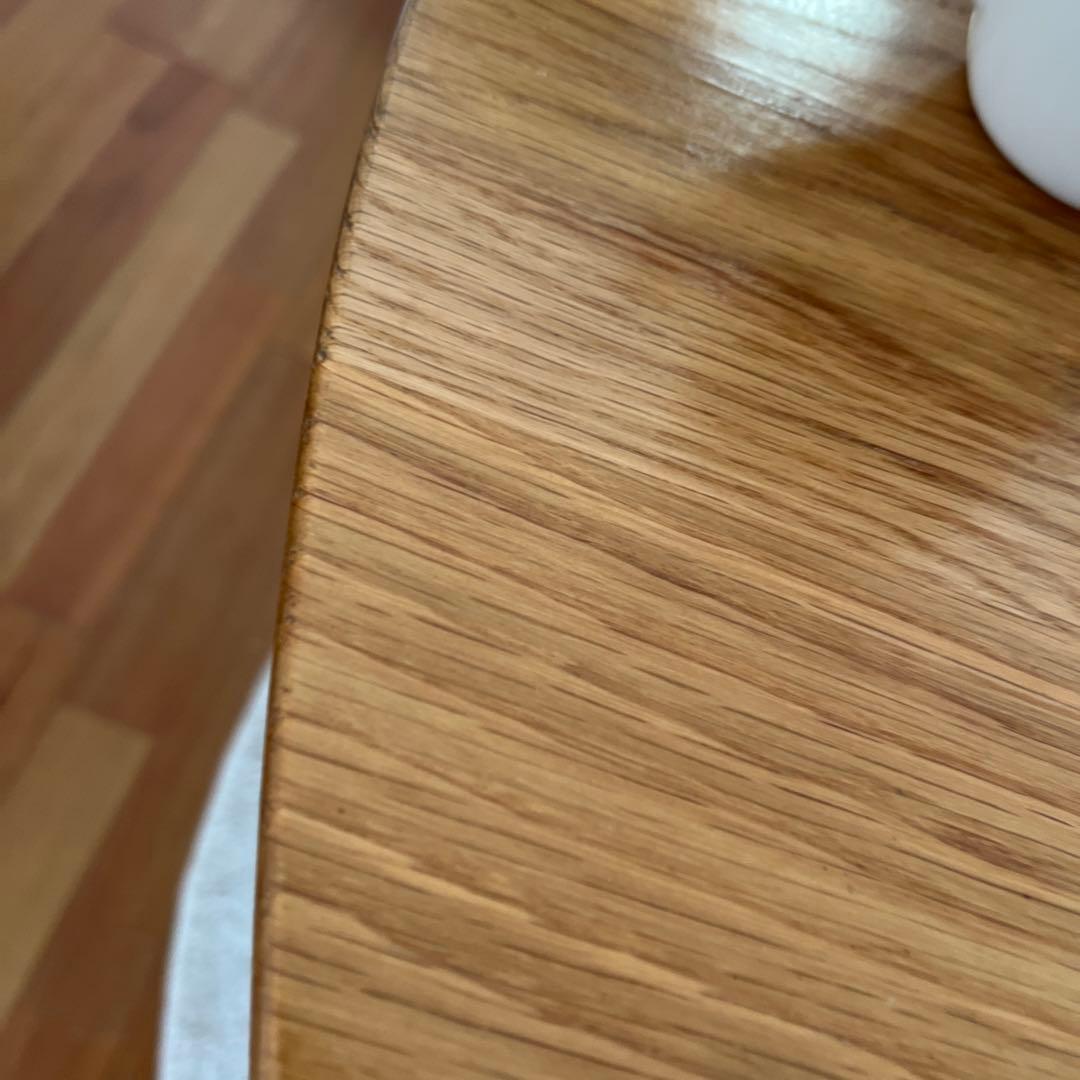 ReCENO 木製ダイニングテーブル ナチュラルウッド