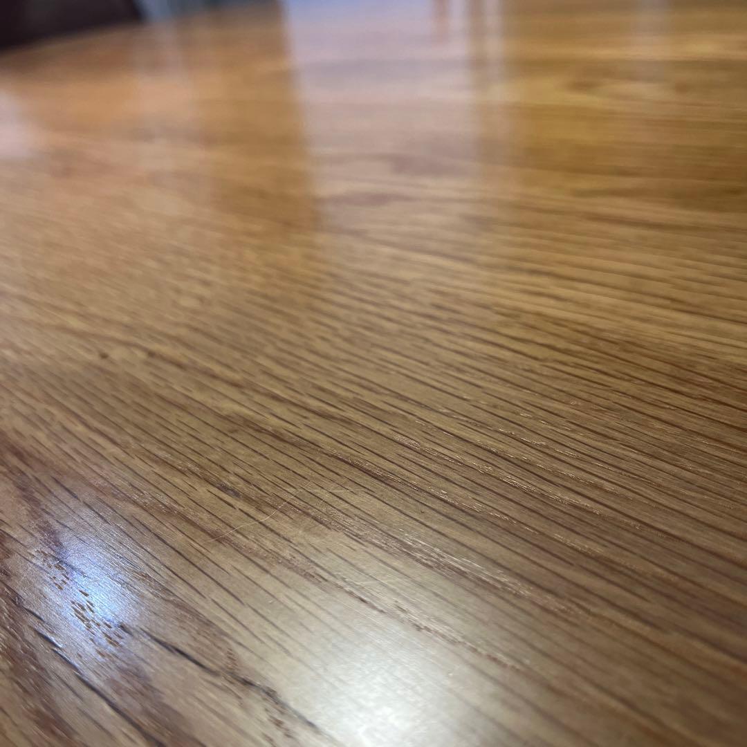 ReCENO 木製ダイニングテーブル ナチュラルウッド