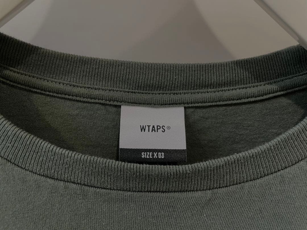 WTAPS 24aw DOT SIGHT/LS/COTTON TEE サイズ03