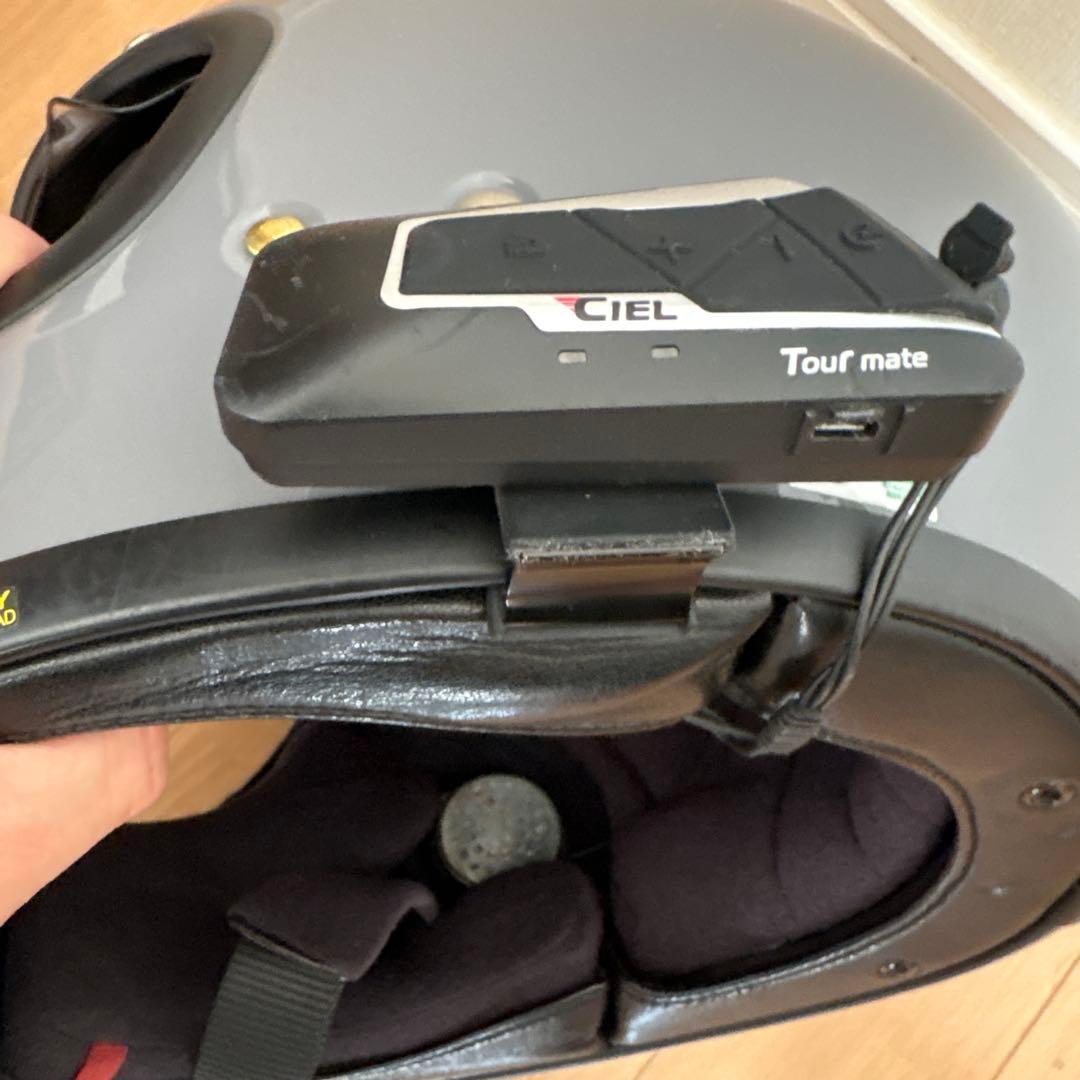 SHOEI EX-ZERO グレー ヘルメット インカム付