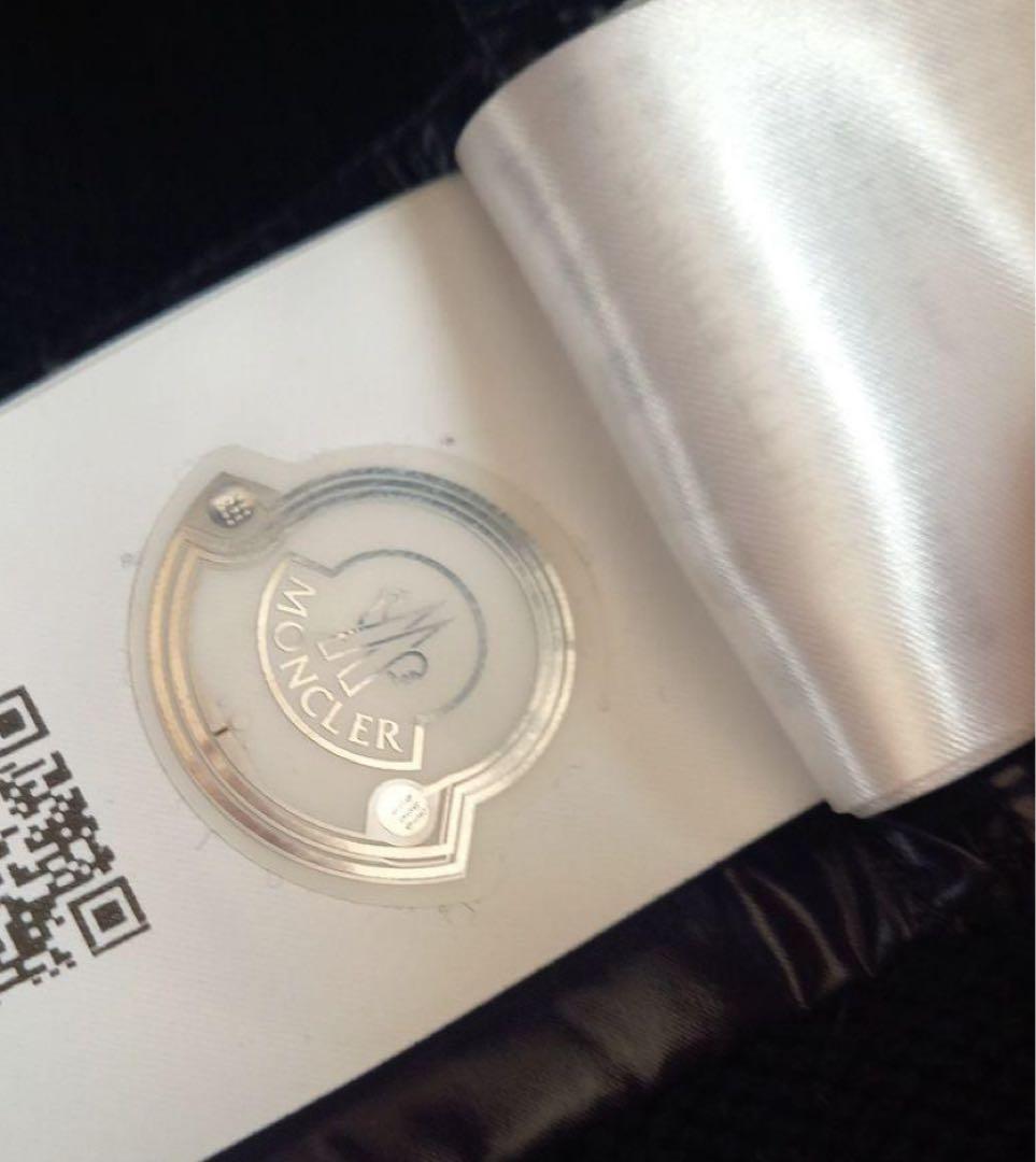 MONCLER　モンクレール　ニット切り替えダウンジャケット　ネイビーSサイズ