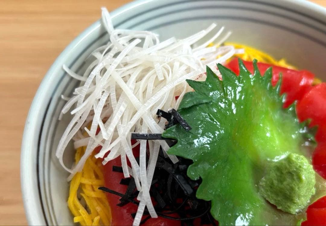 SALE✩.*˚イワサキ・ビーアイ 岩崎(株) 食品サンプル マグロ丼 置物