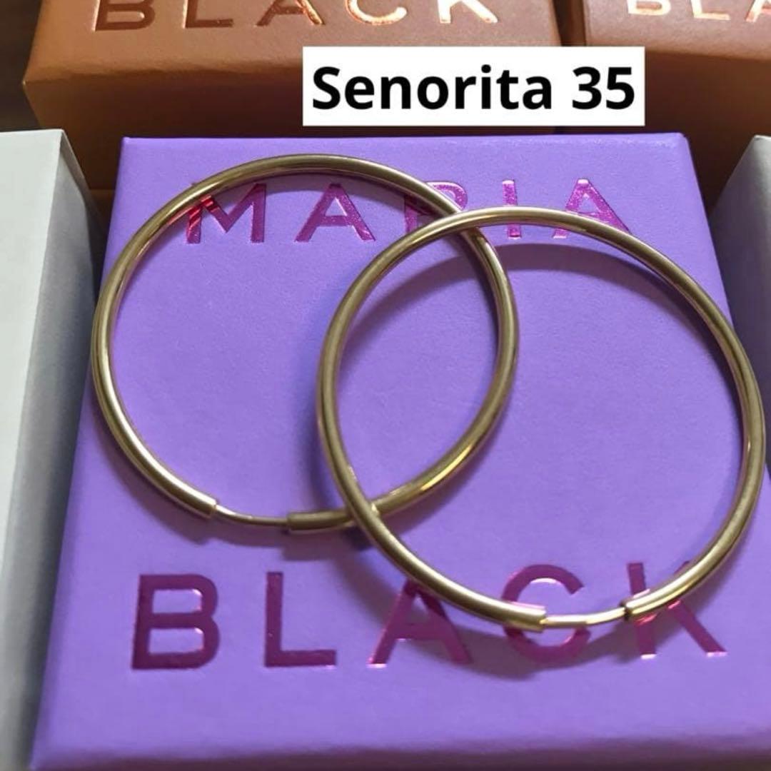 MARIA BLACK Senorita 35 フープピアス