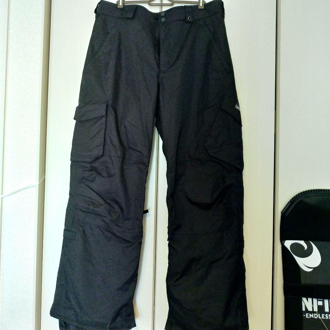 BURTONダウモアジャケット BURTONブラック、カーキ、パンツ２本