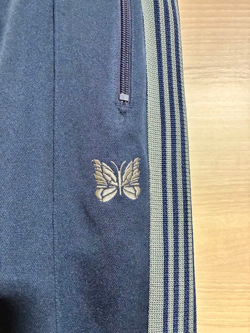 Needles Narrow Track Pant - ネイビー JO223
