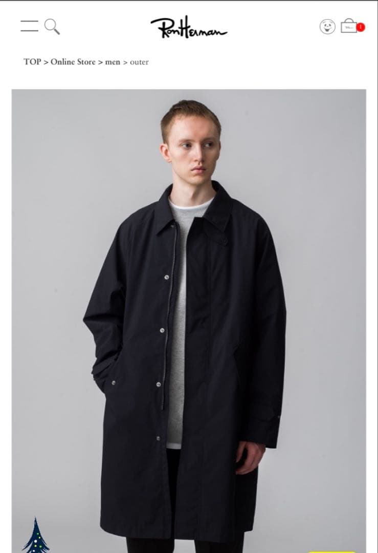 ゴールドウィン×RHC ステンカラーコート