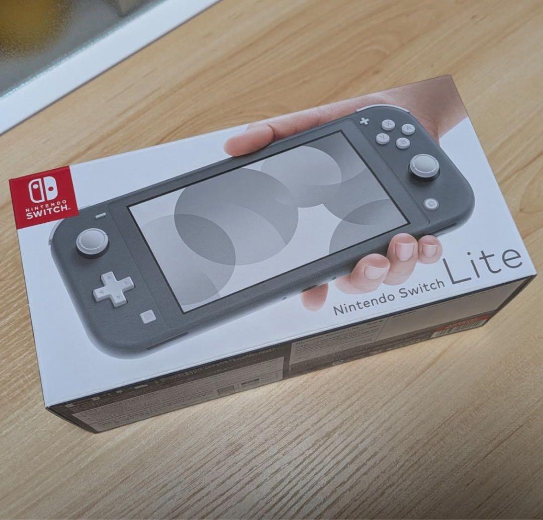 Nintendo Switch Lite 本体 グレー カバー・ケース・フィルム