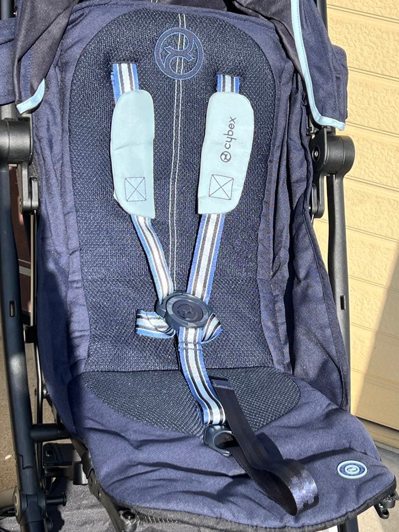 ★値下げ不可★ Cybex Libelle ネイビー バンパーバー　レインカバ