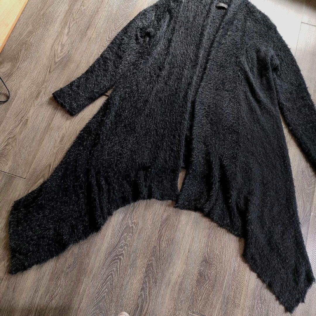 【新品】シヴァーライズCIVARIZE◎シャギーニットロングカーディガン モヘア
