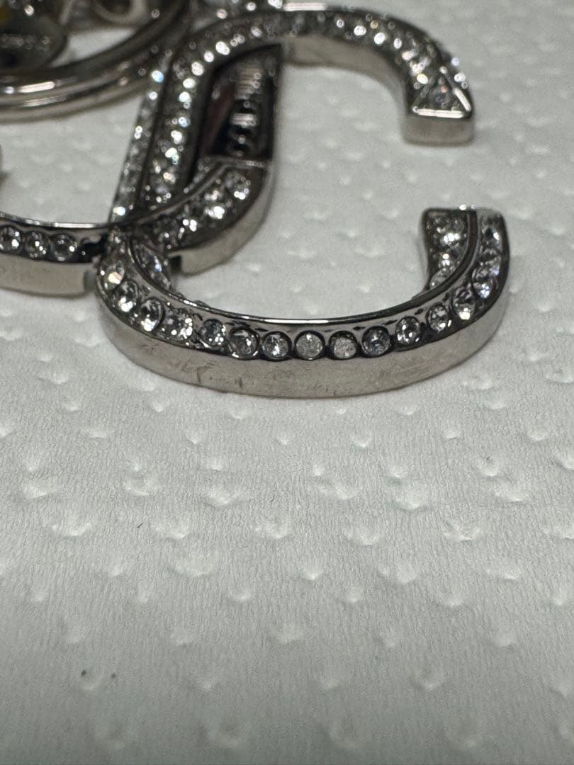 JIMMY CHOO クリスタルキーリング　アクセサリー