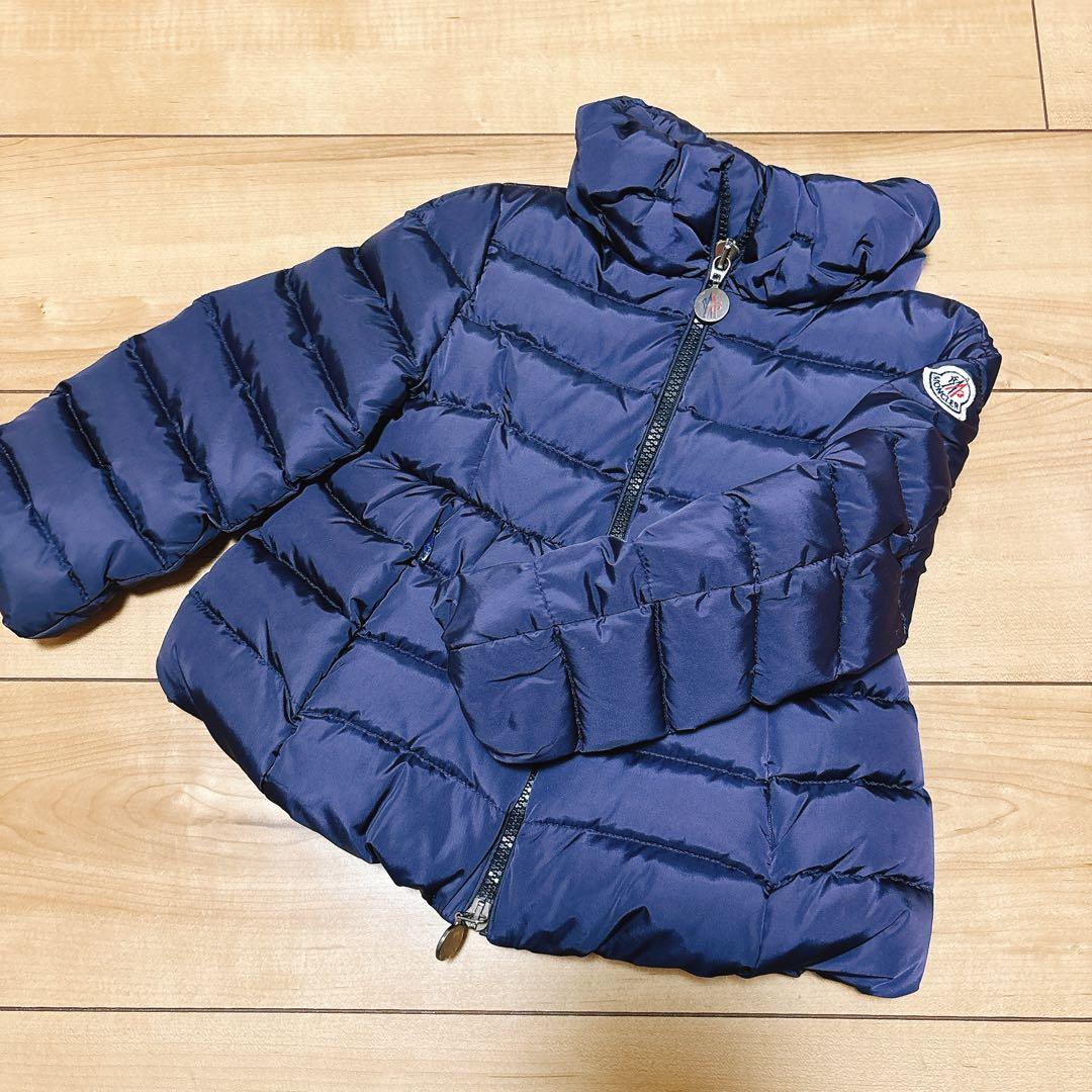 MONCLER ネイビー ダウンコート 92cm