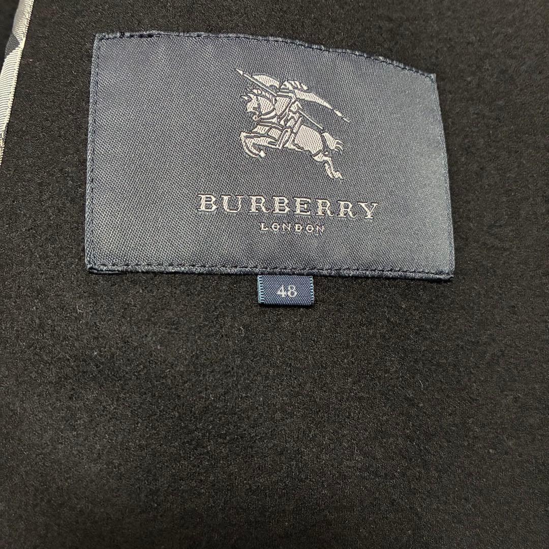 BURBERRY バーバリー ショールカラー ショート ダッフルコート 48