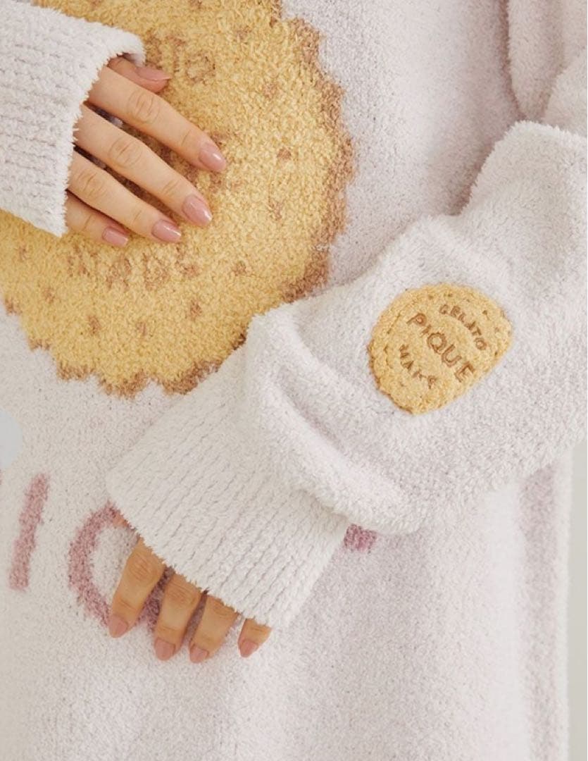 新品♡⃛ 完売品 ジェラートピケ パウダービスケットジャガード ワンピース ピンク